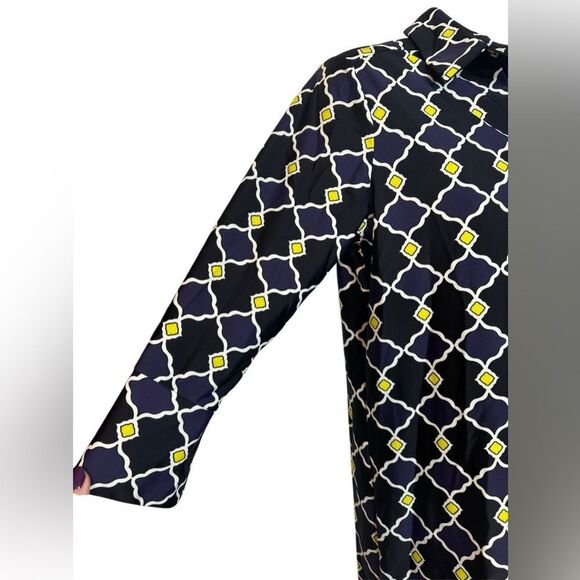 Jude Connally Geometric Collard Mini Dress - Picture 4 of 8